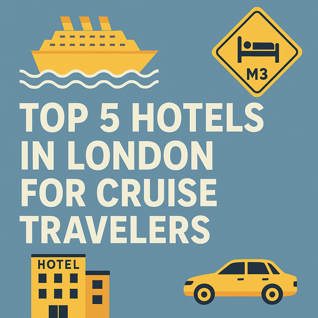 Top 5 Hotels in London for Cruise Travelers